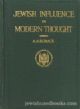 48553 Jewish Influence In Modern Thought